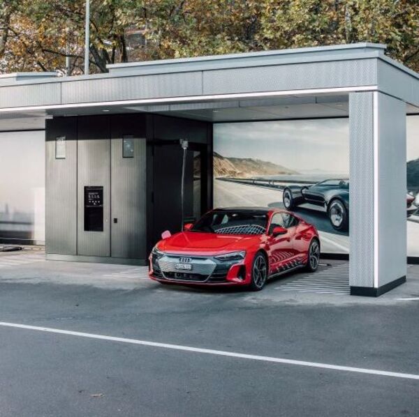 Audi-e-tron : Essais à Auto Zurich
